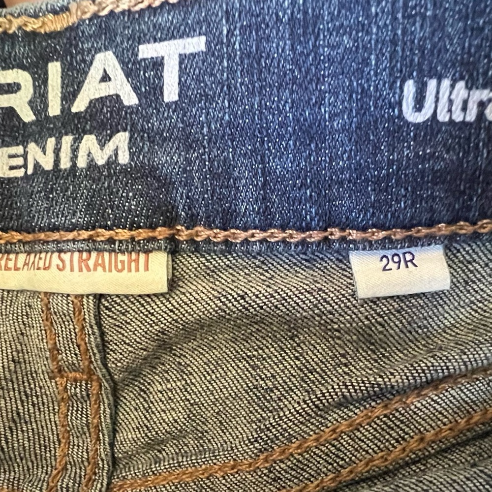 Ariat High Rise  Ultra Relaxed Frankie Straight Jean - Pasadena (29R) - Picture 5 of 5